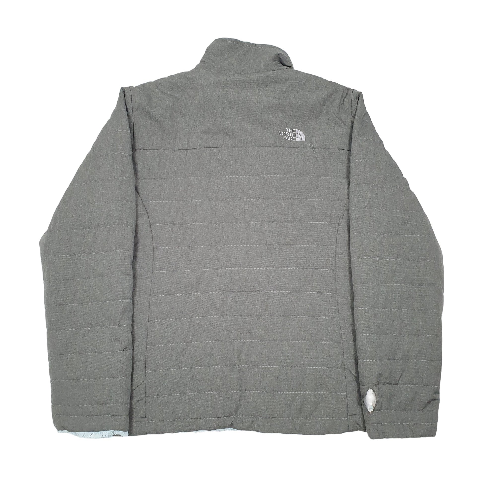 Womens Grey The North Face Fleece Reversable  Coat