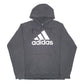 Mens Black Adidas  Hoodie Jumper