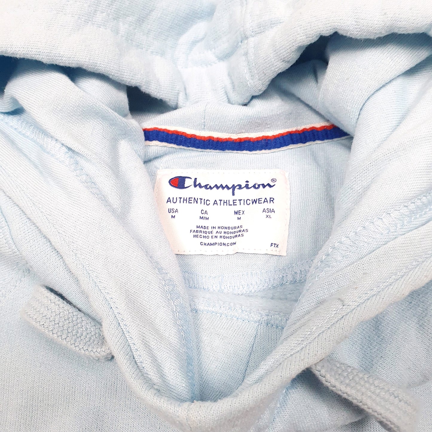 Womens Blue Champion  Hoodie Jumper