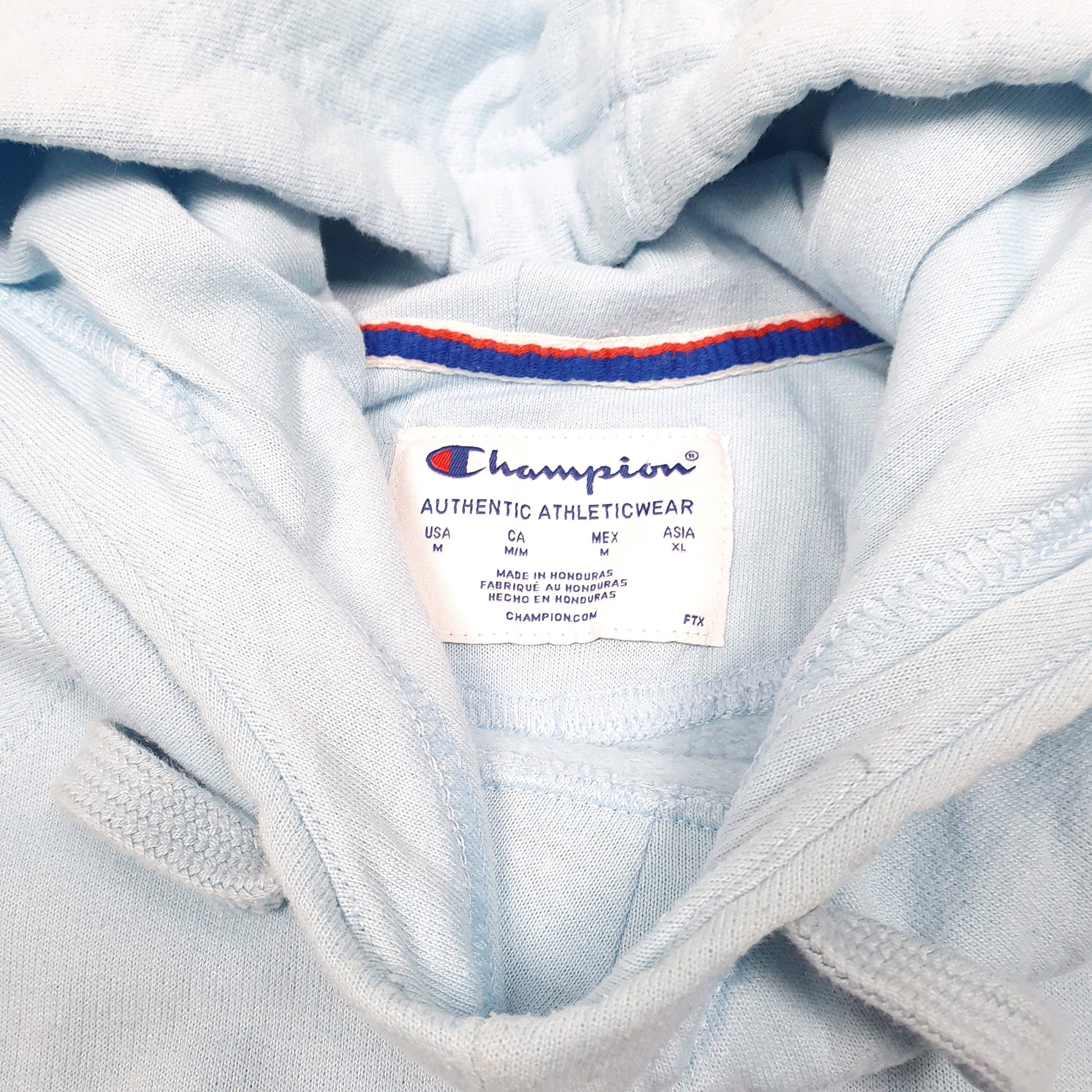 Womens Blue Champion  Hoodie Jumper