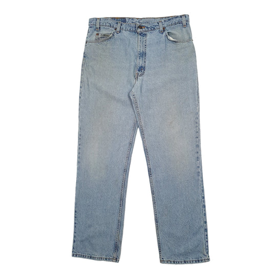 Mens Blue Levis Vintage Made USA 518 JeansW38 L32