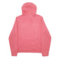 Womens Pink Adidas Spellout Hoodie Jumper