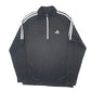 Mens Black Adidas Golf Active Quarter Zip Jumper