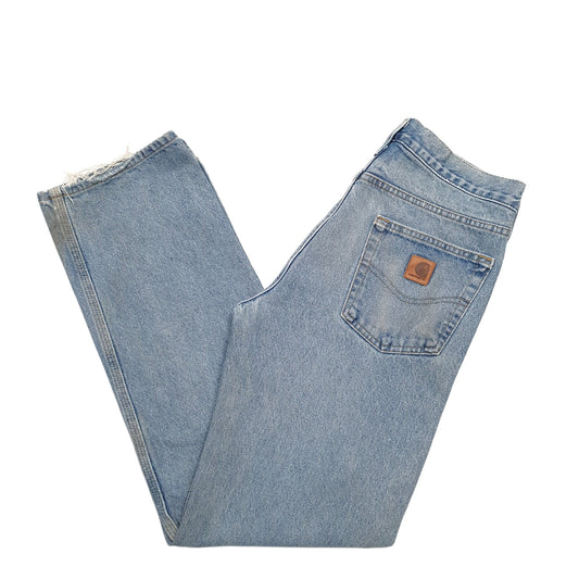 Mens Blue Carhartt B480 Casual JeansW30 L32