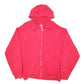 Mens Red Fila Hoodie Full Zip Jumper