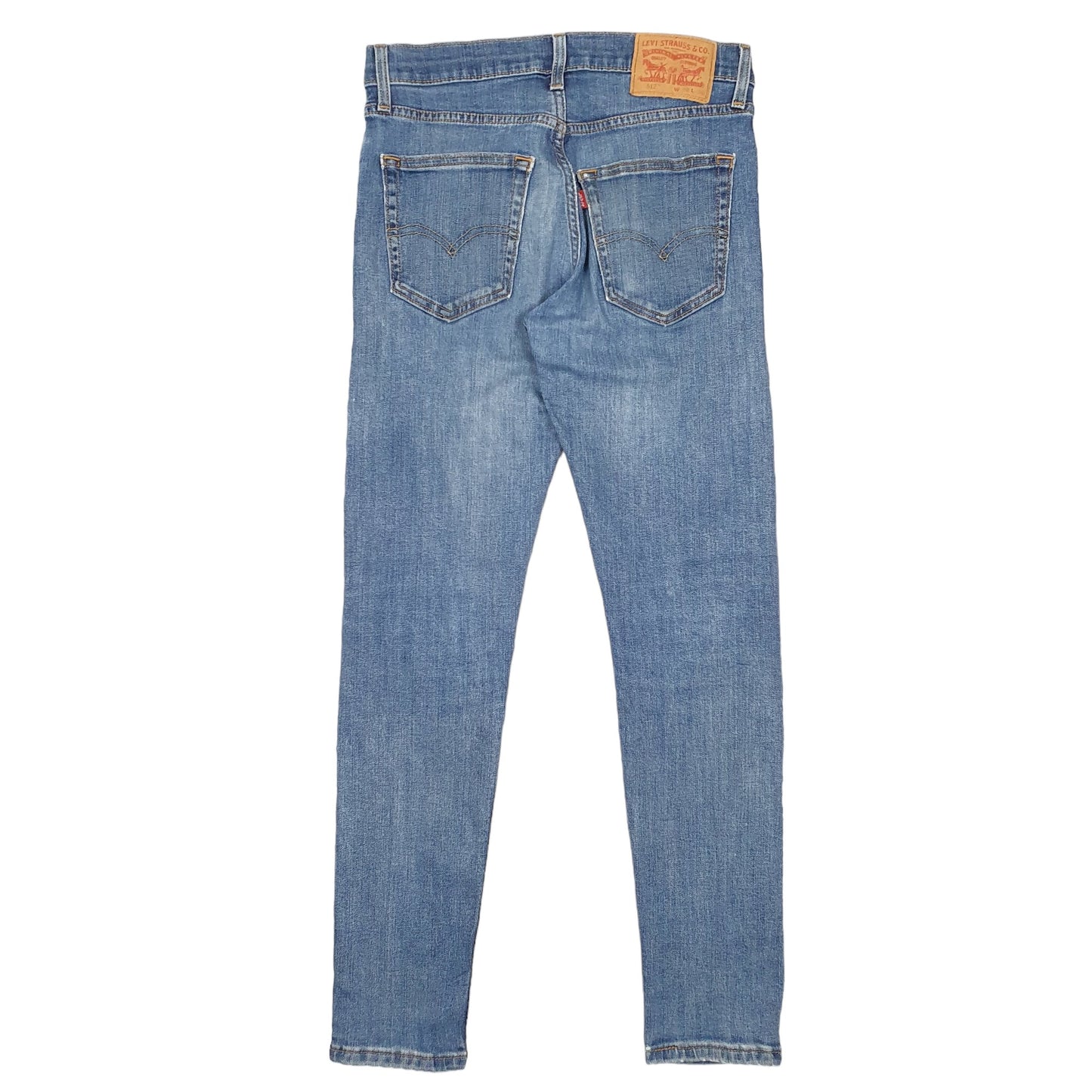 Mens Blue Levis Stretch 512 JeansW30 L30