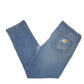 Mens Blue Carhartt Rugged Flex Stretch Casual JeansW38 L32