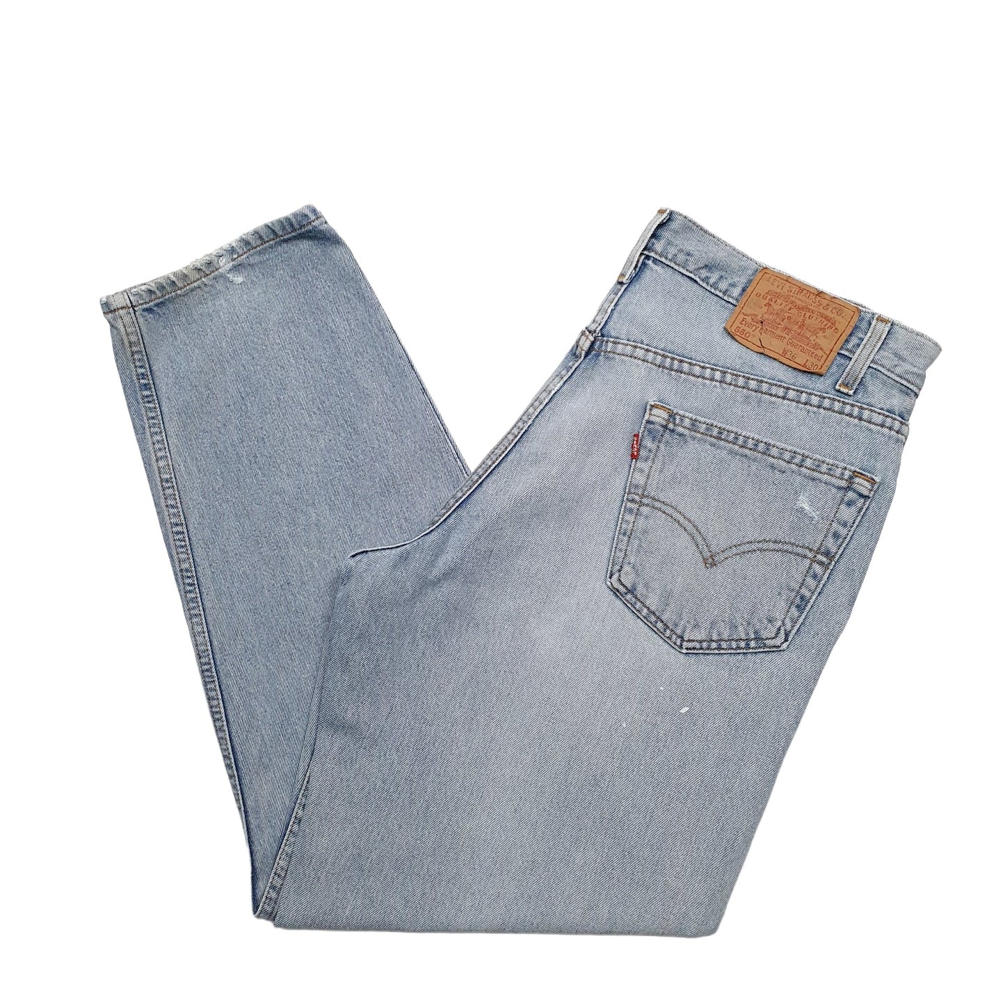Mens Blue Levis Vintage 90's 550 JeansW36 L30