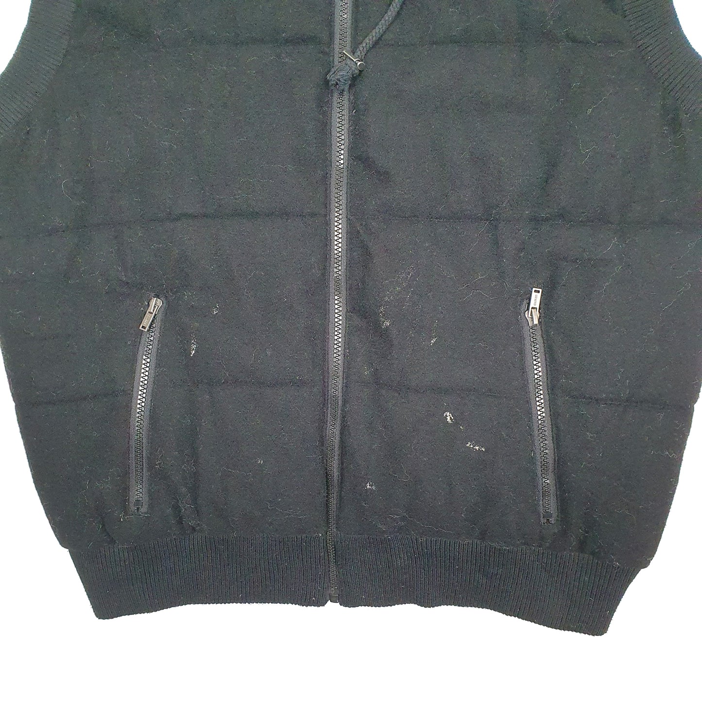 Mens Black Guess Hoodie  Coat