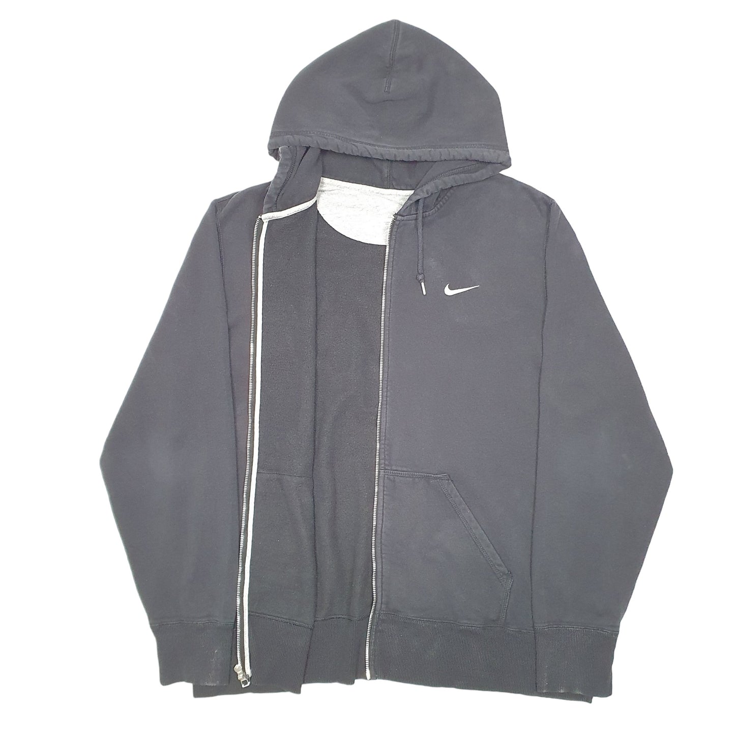 Mens Black Nike Hoodie Full Zip Jumper