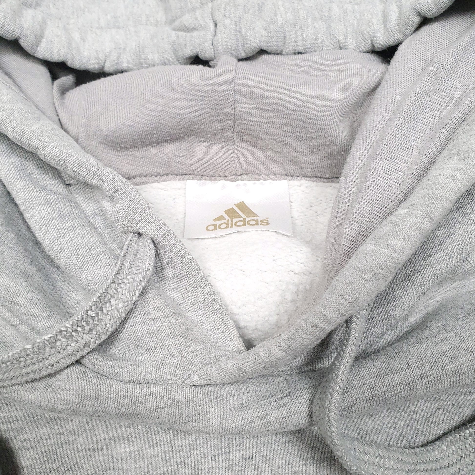 Mens Grey Adidas Cary Tennis Park Hoodie Jumper