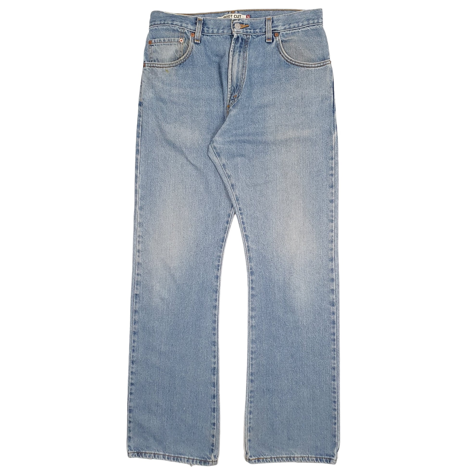 Mens Blue Levis Vintage 2000s 517 JeansW34 L34