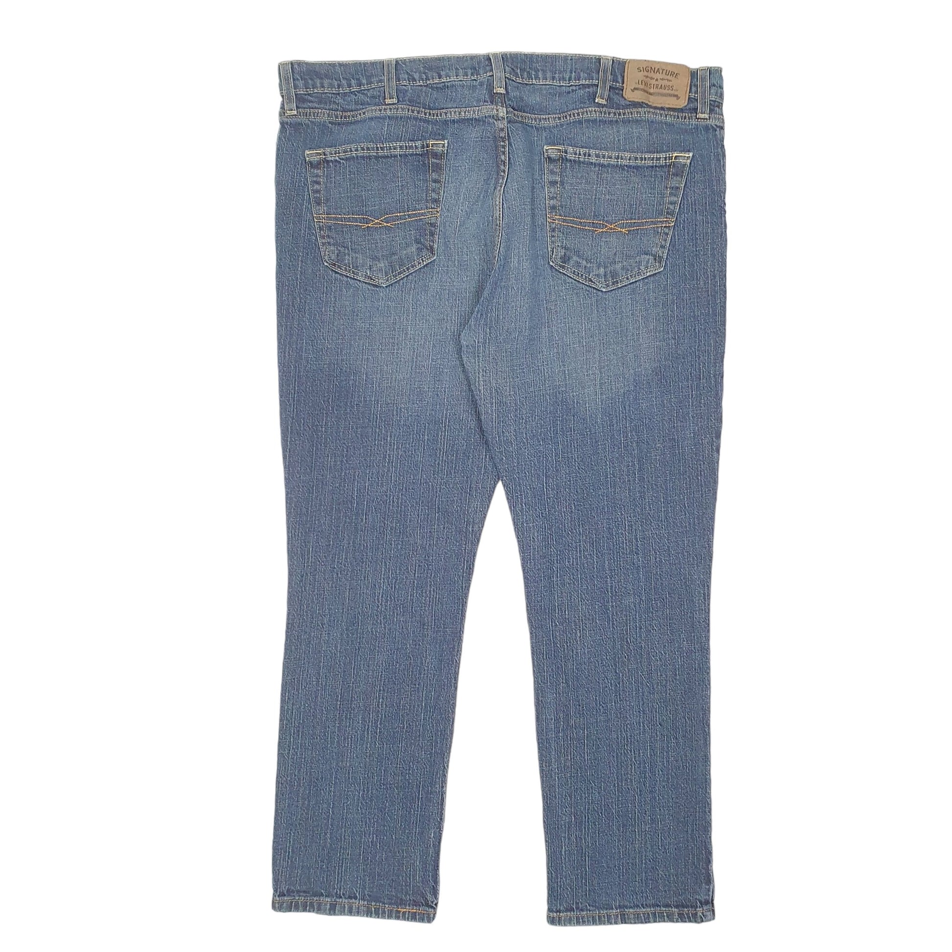 Mens Blue Levis Stretch Signature JeansW42 L29