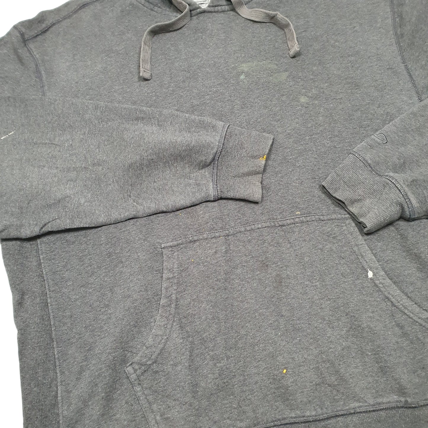 Mens Grey Champion  Hoodie Jumper
