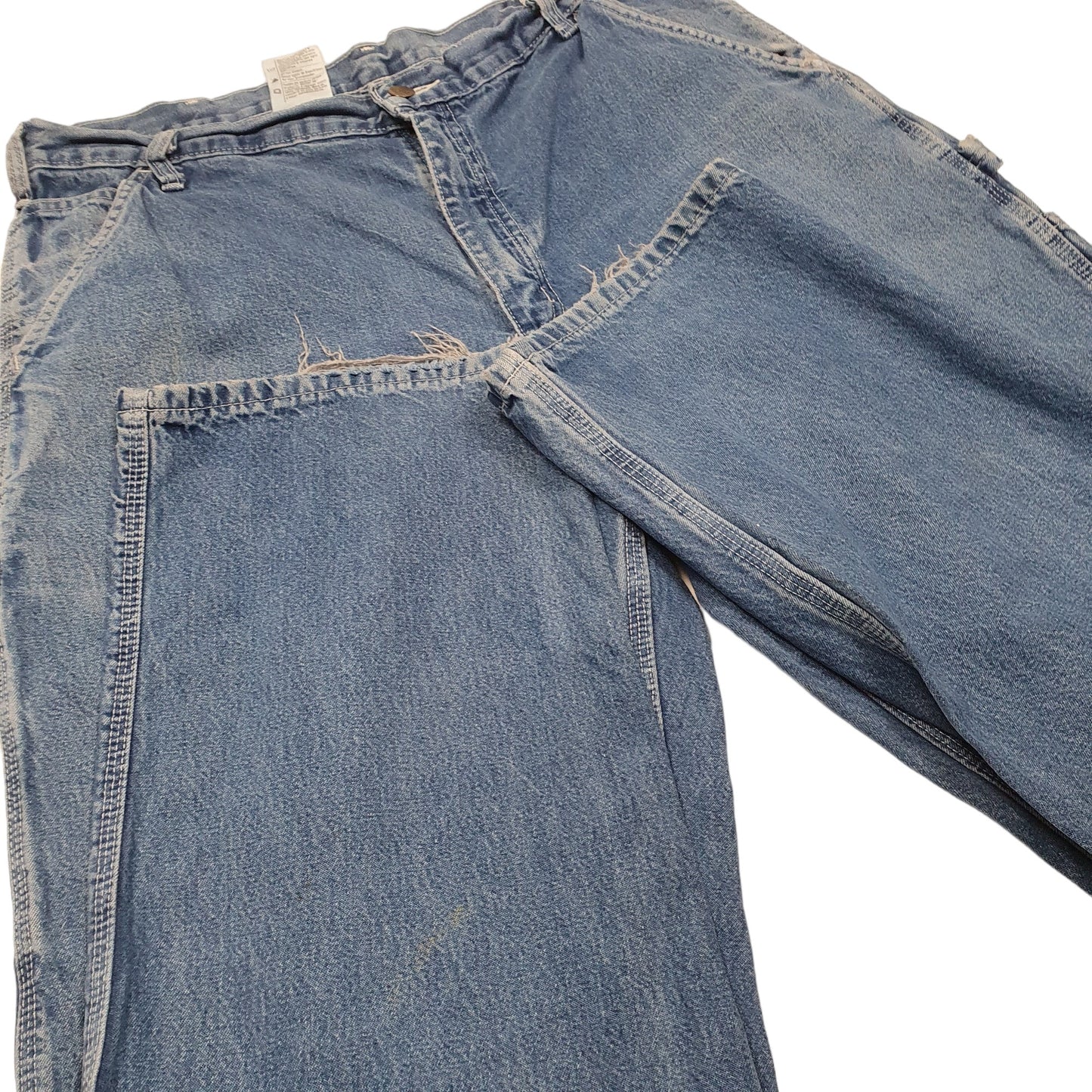 Mens Blue Carhartt Carpenter B13 JeansW36 L32