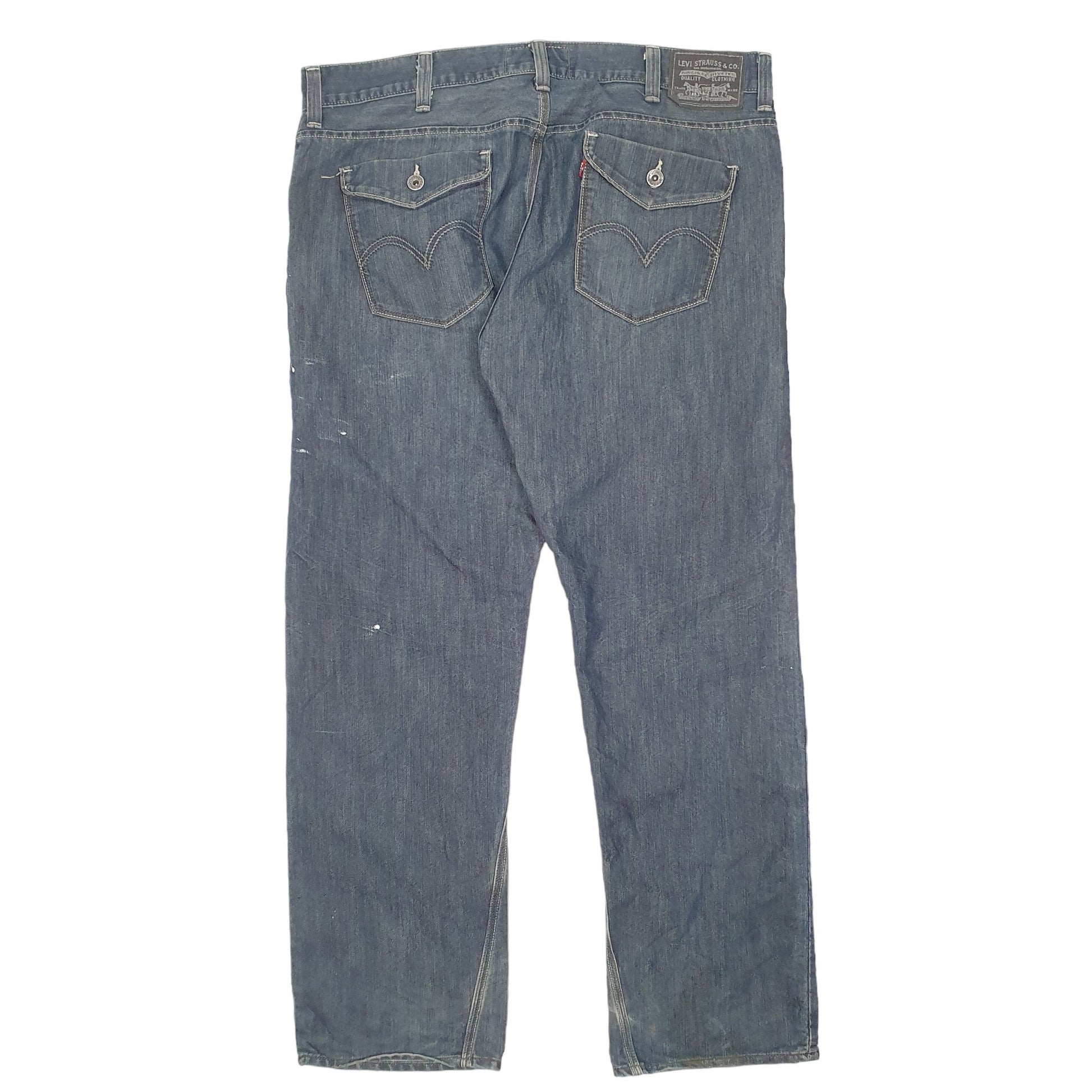 Mens Blue Levis Slim 514 JeansW40 L32