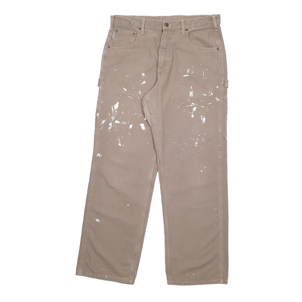 Mens Brown Carhartt B159 Carpenter Trousers