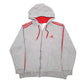 Mens Grey Adidas  Full Zip Jumper