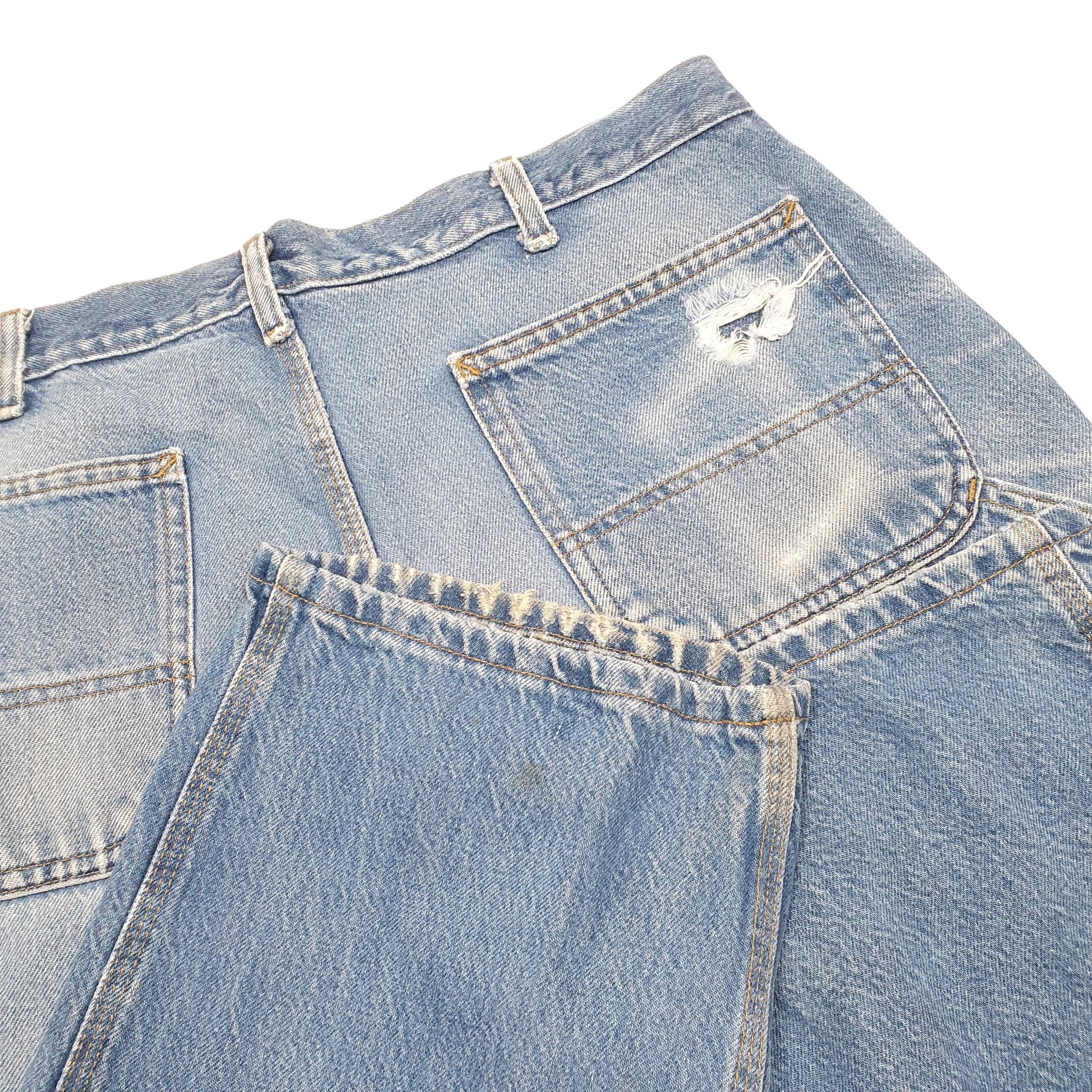 Mens Blue Carhartt Carpenter B137 JeansW36 L30