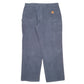 Mens Navy Carhartt B11 Dungaree Fit Carpenter Trousers