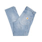 Mens Blue Carhartt WIP Single Knee Carpenter JeansW30 L30
