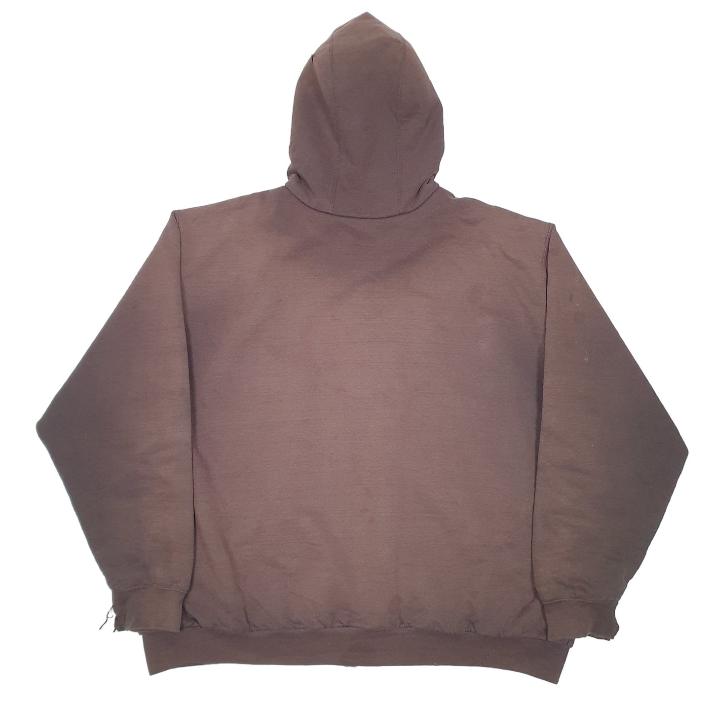 Mens Brown Carhartt Hoodie Active Thermal Full Zip Jumper