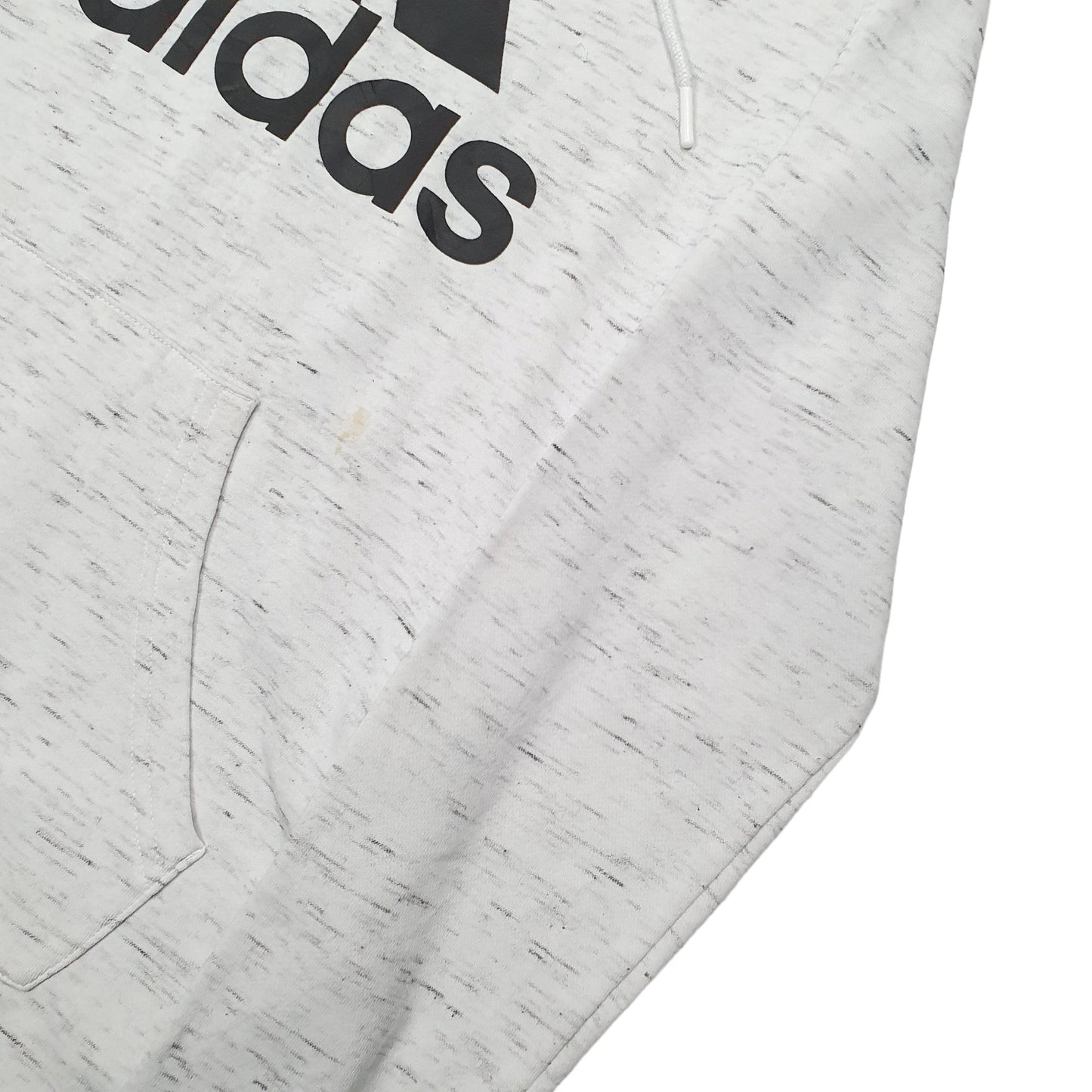 Womens Grey Adidas  Hoodie Jumper