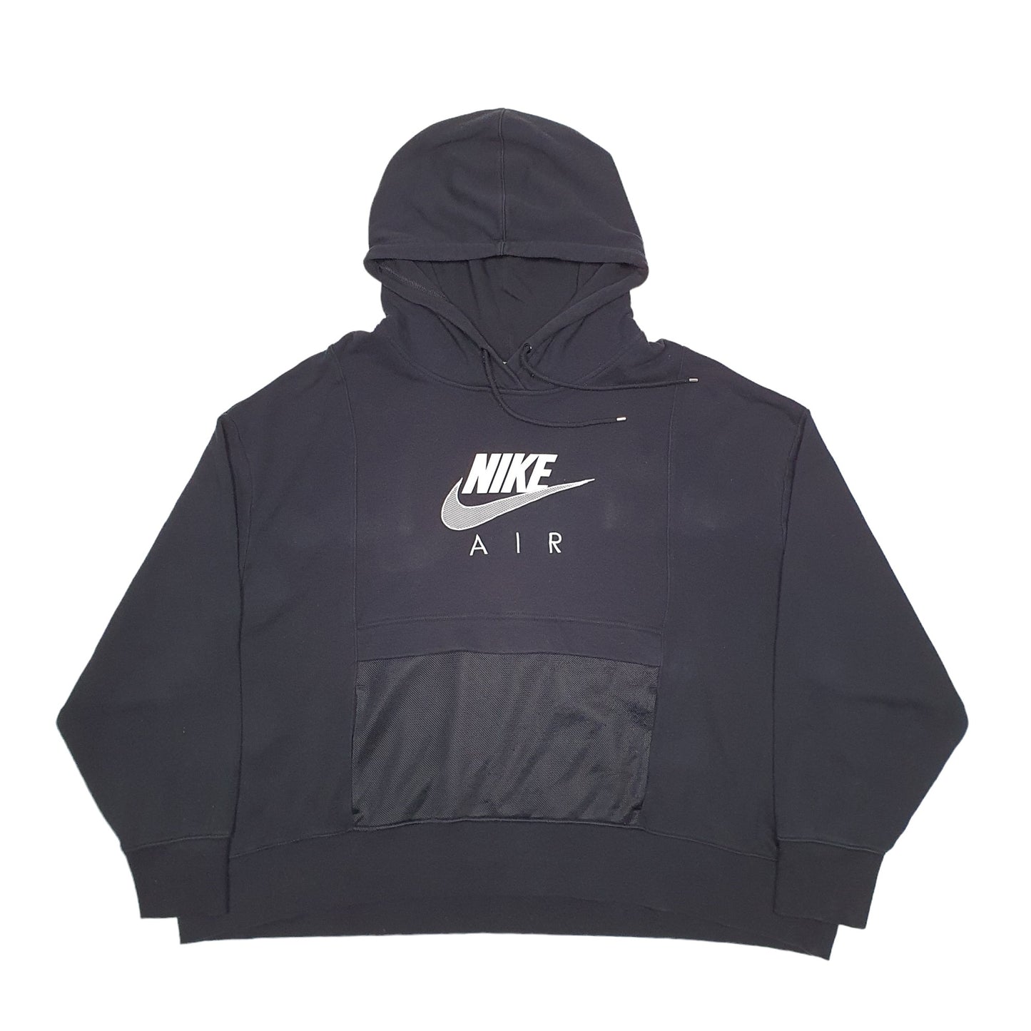 Mens Black Nike Spellout Hoodie Jumper
