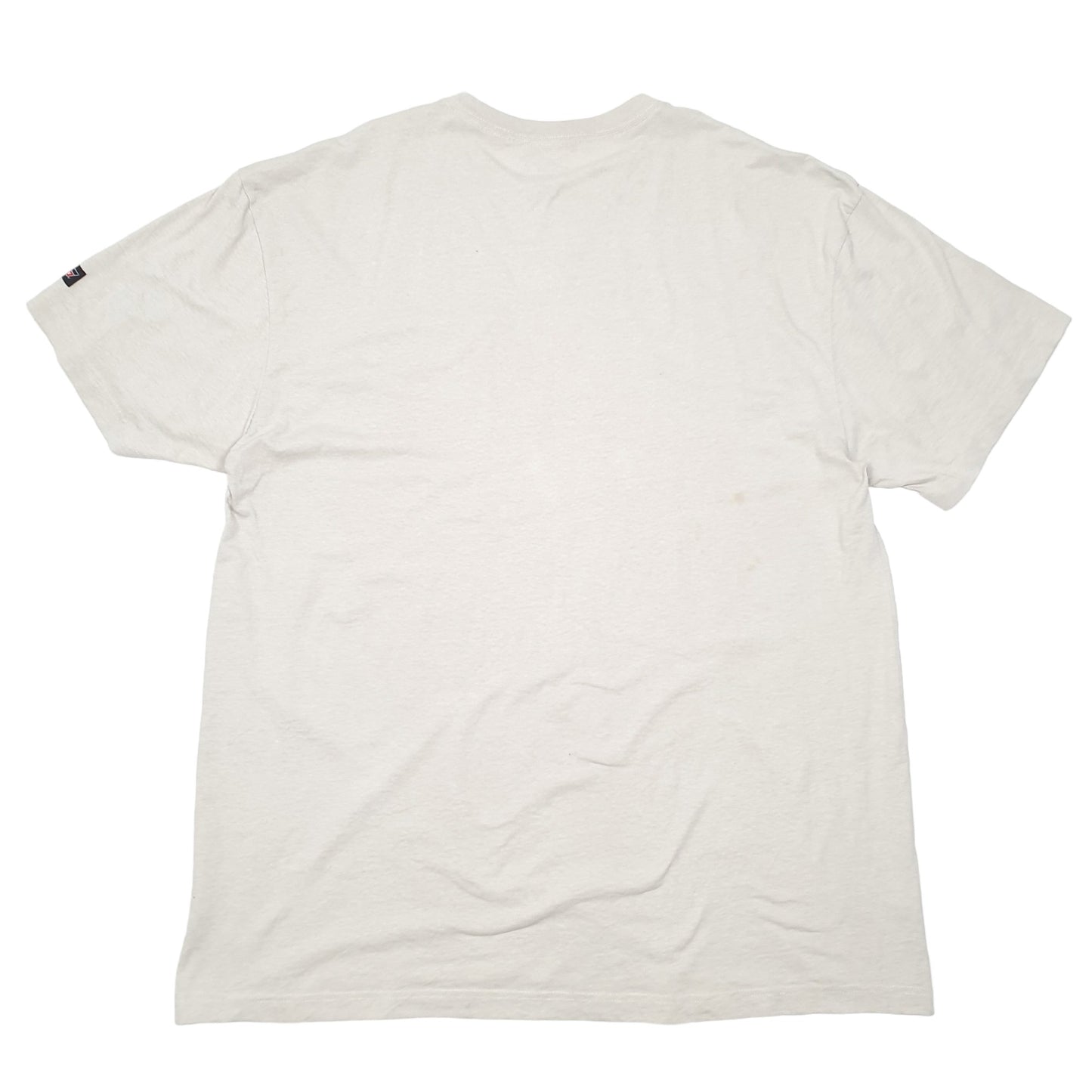 Mens Cream Dickies Pocket Workwear Short Sleeve T Shirt