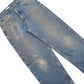 Mens Blue Carhartt B172 Lined Thermal Winter Casual JeansW31 L32