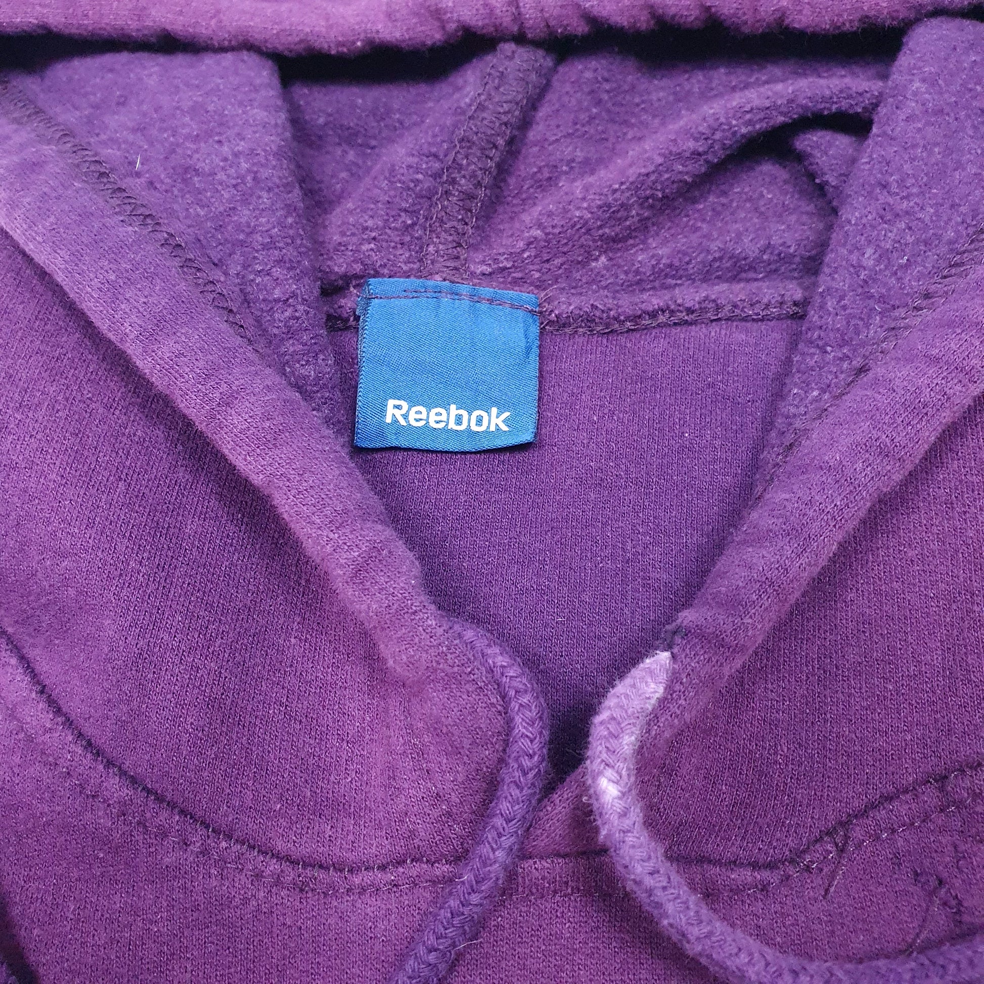 Womens Purple Reebok  Hoodie Jumper