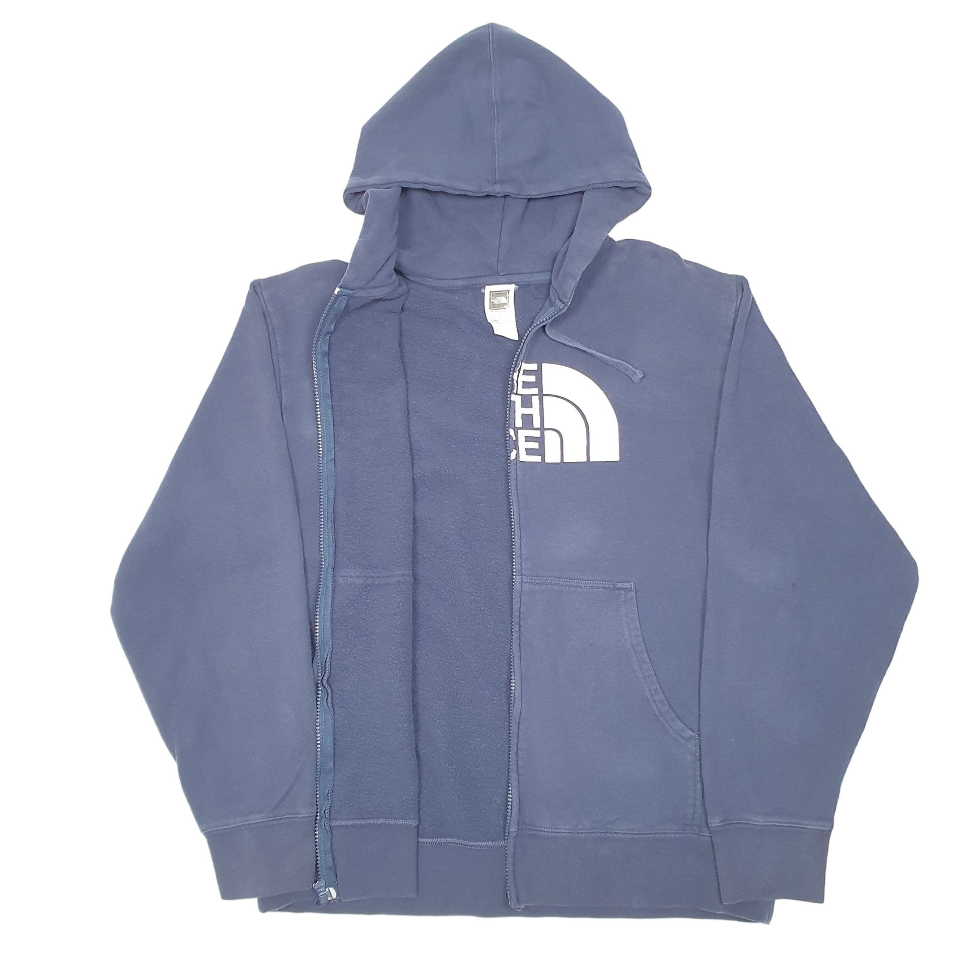 Mens Navy The North Face Hoodie Full Zip Jumper