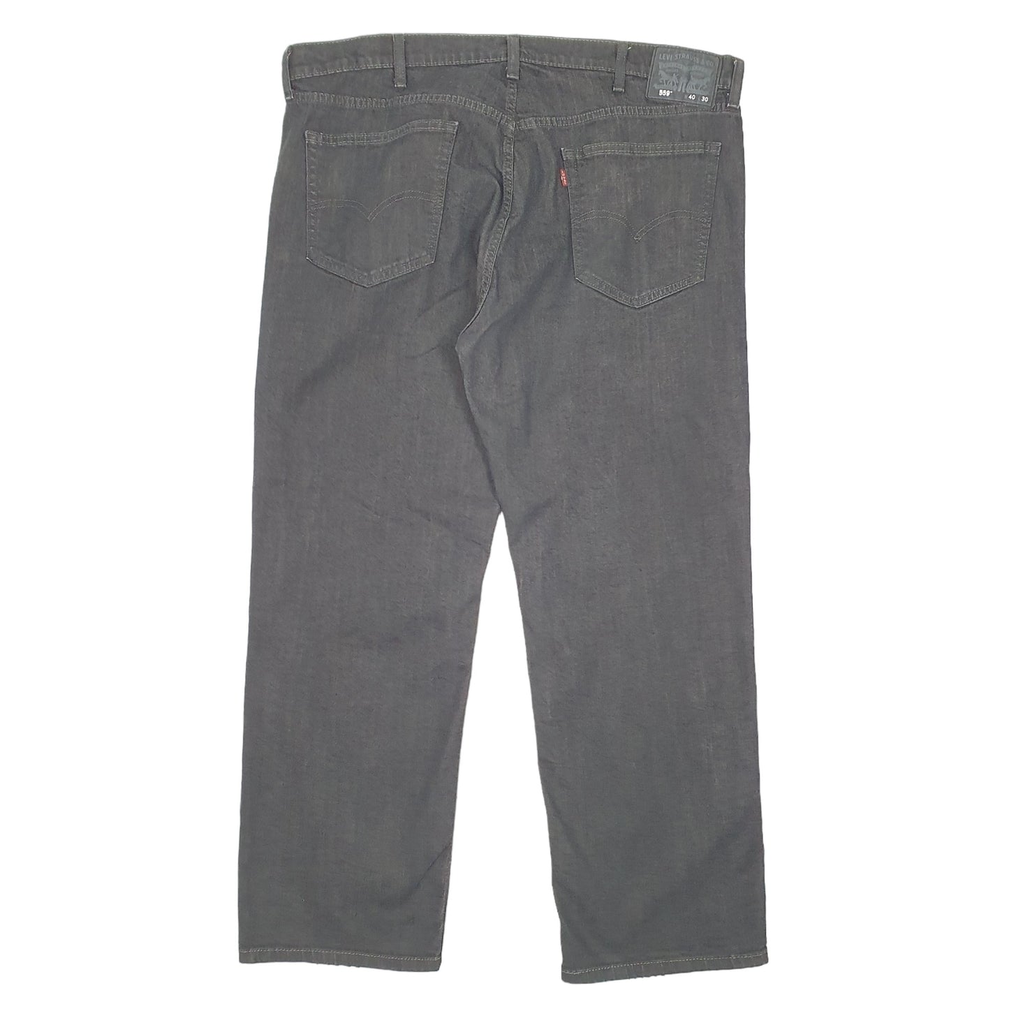 Mens Black Levis Stretch 559 JeansW42 L30