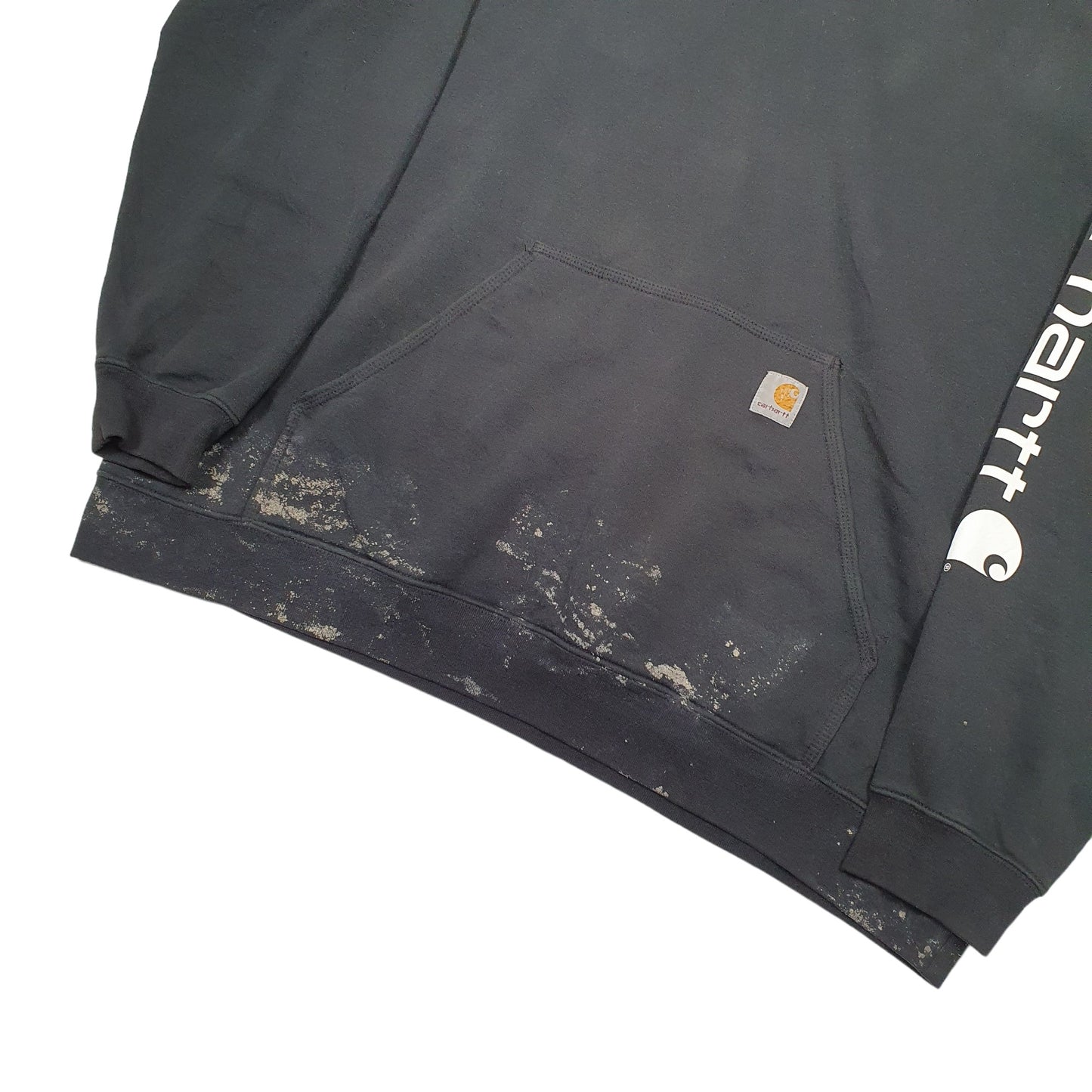 Mens Black Carhartt  Hoodie Jumper