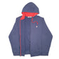 Mens Navy Fila  Full Zip Jumper