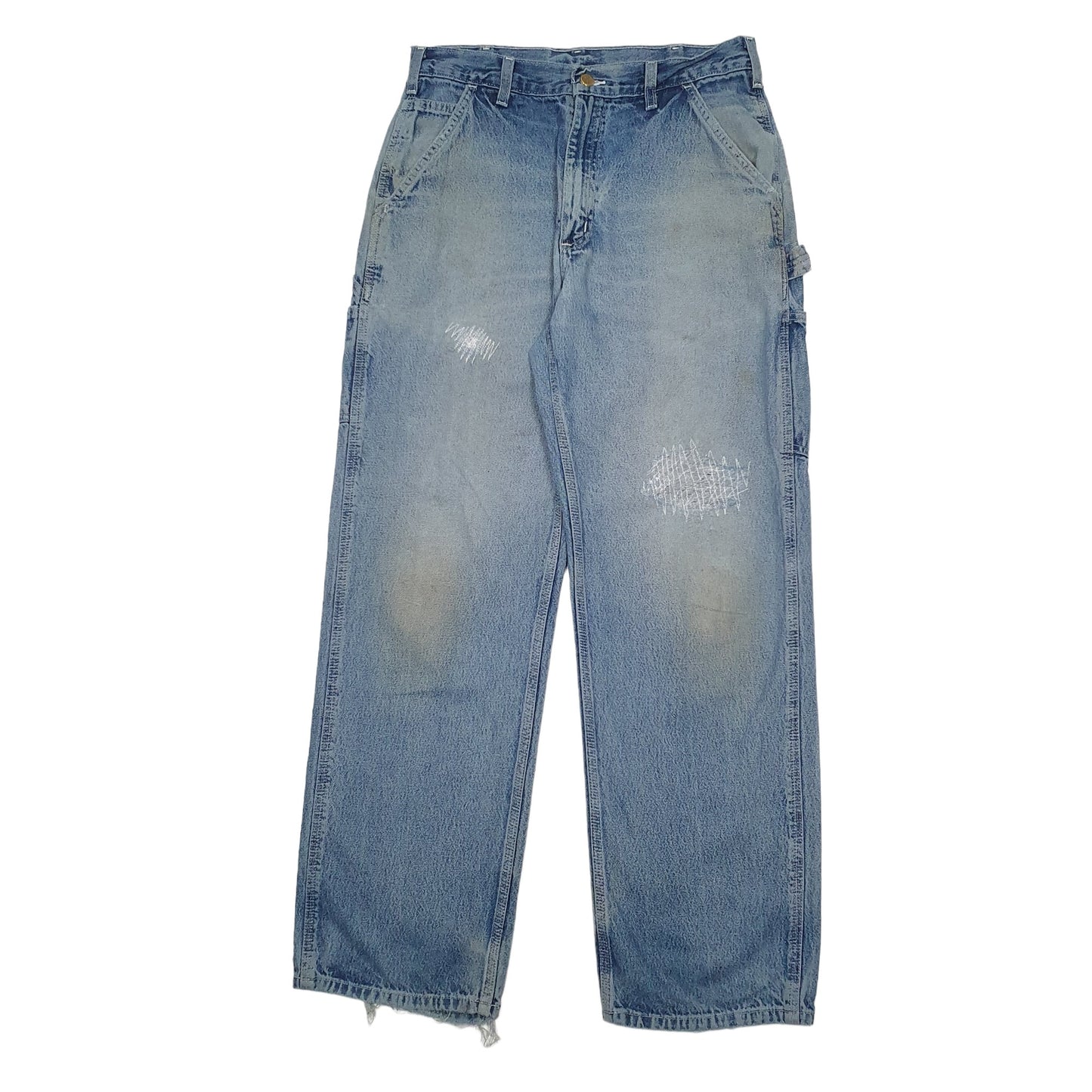 Mens Blue Carhartt  Carpenter Trousers