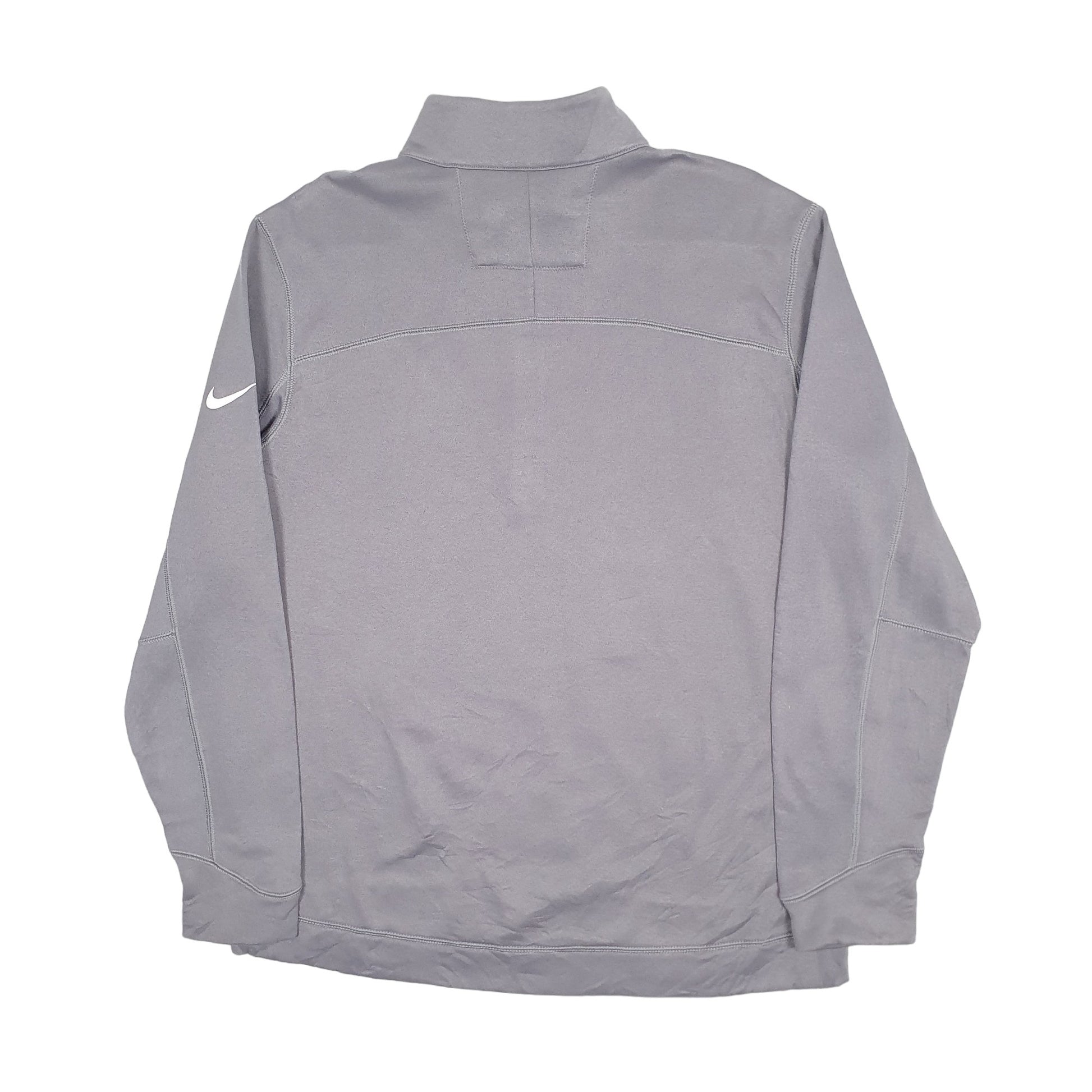 Mens Grey Nike Golf USA College Quarter Zip Jumper