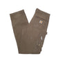 Mens Brown Carhartt B342 Ripstop Cargo Trousers
