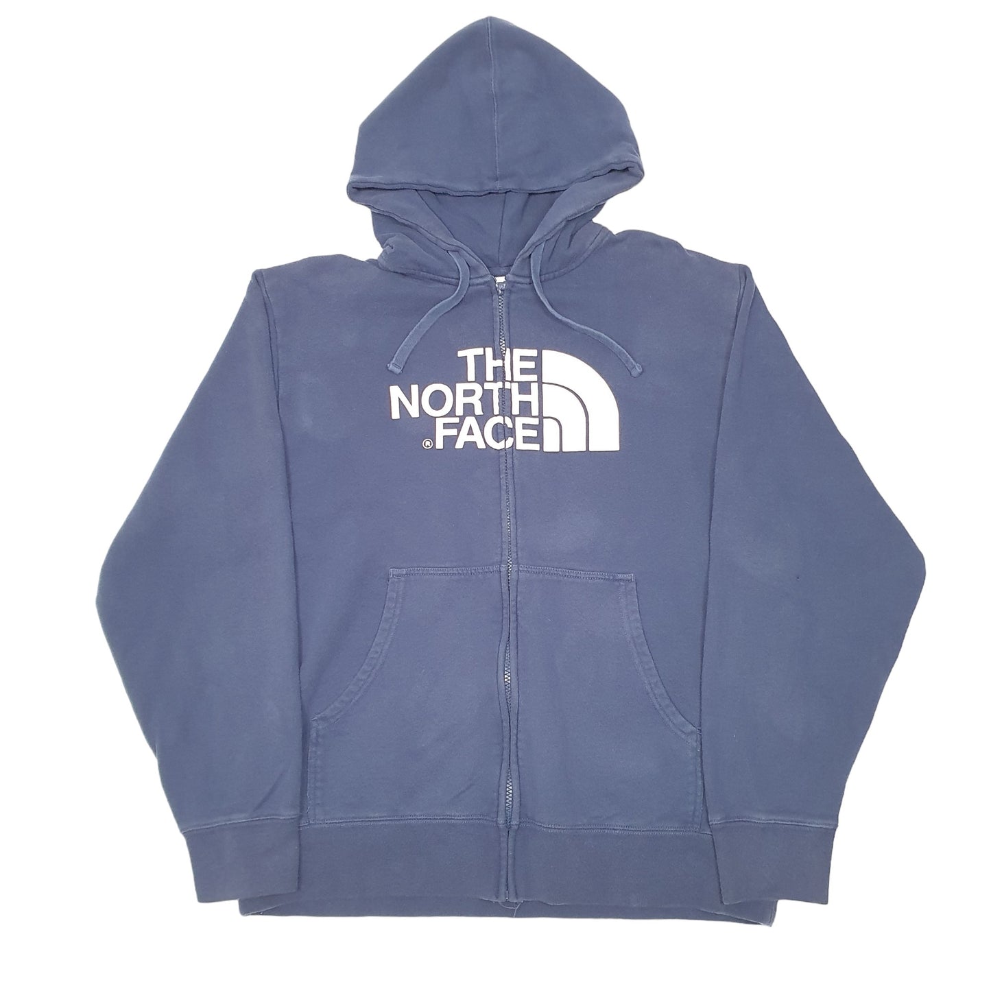 Mens Navy The North Face Hoodie Full Zip Jumper