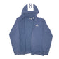 Mens Navy Adidas Hoodie Full Zip Jumper