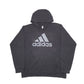 Mens Black Adidas  Hoodie Jumper