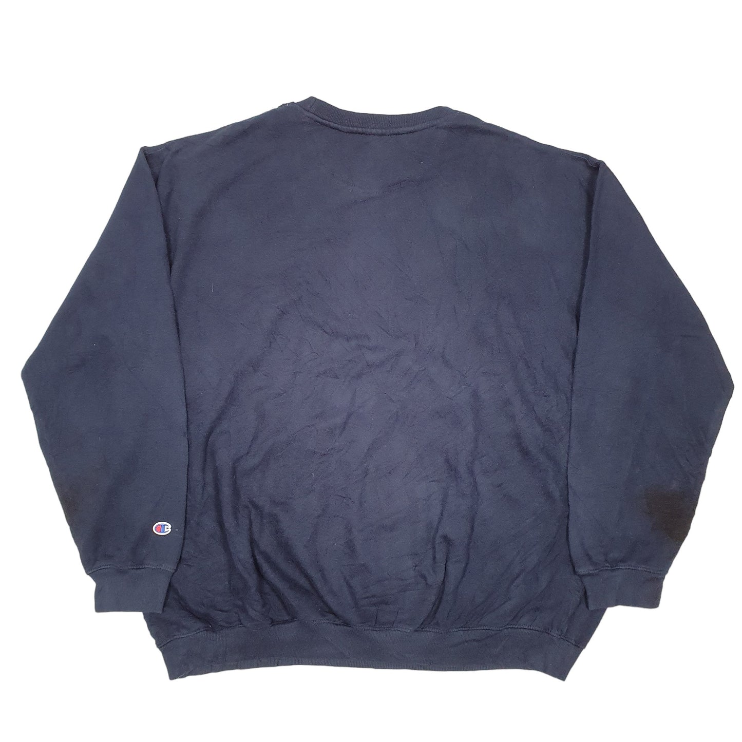 Mens Navy Champion Tall Crewneck Jumper
