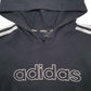 Mens Black Adidas  Hoodie Jumper