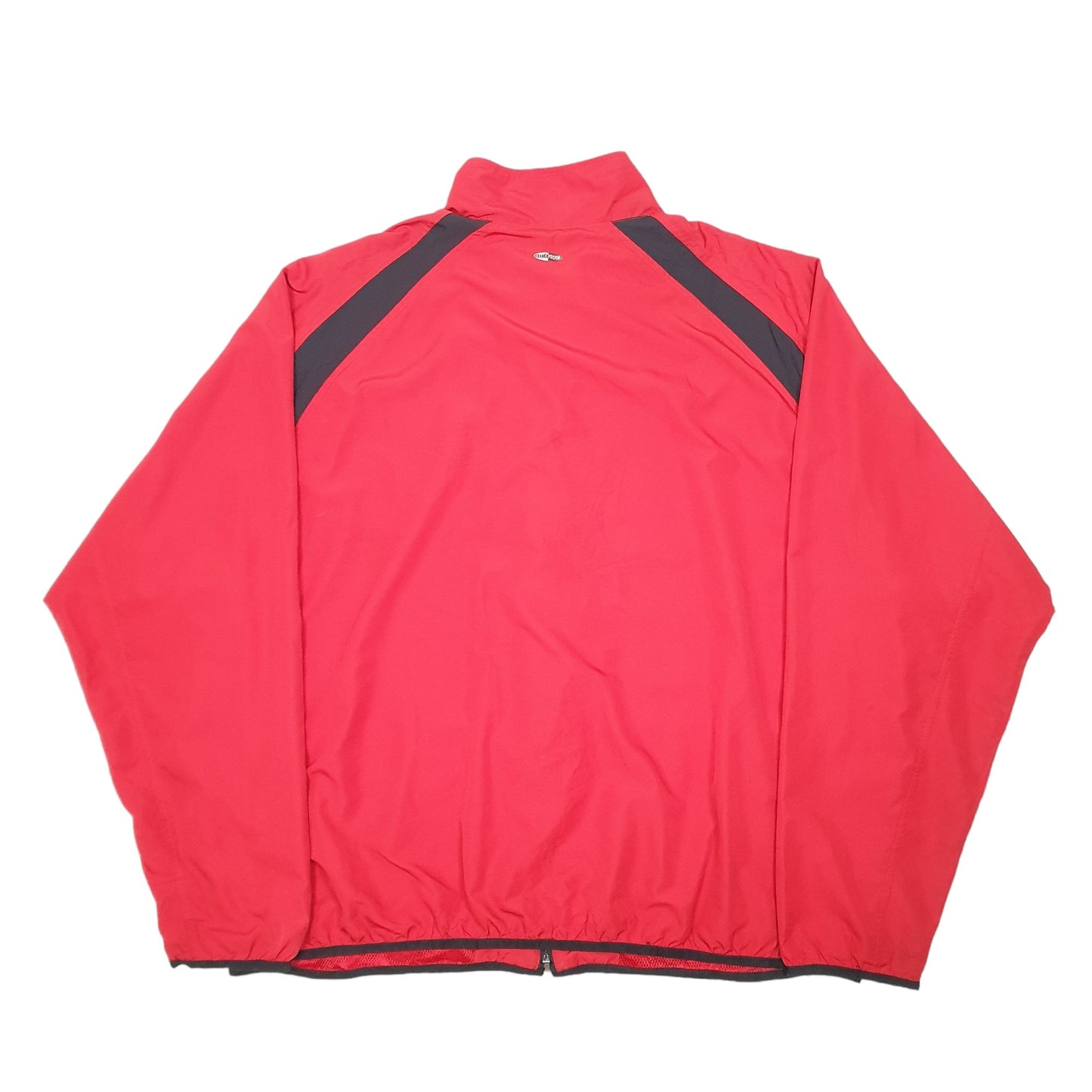 Mens Red Adidas Lightweight Running Workout  Coat