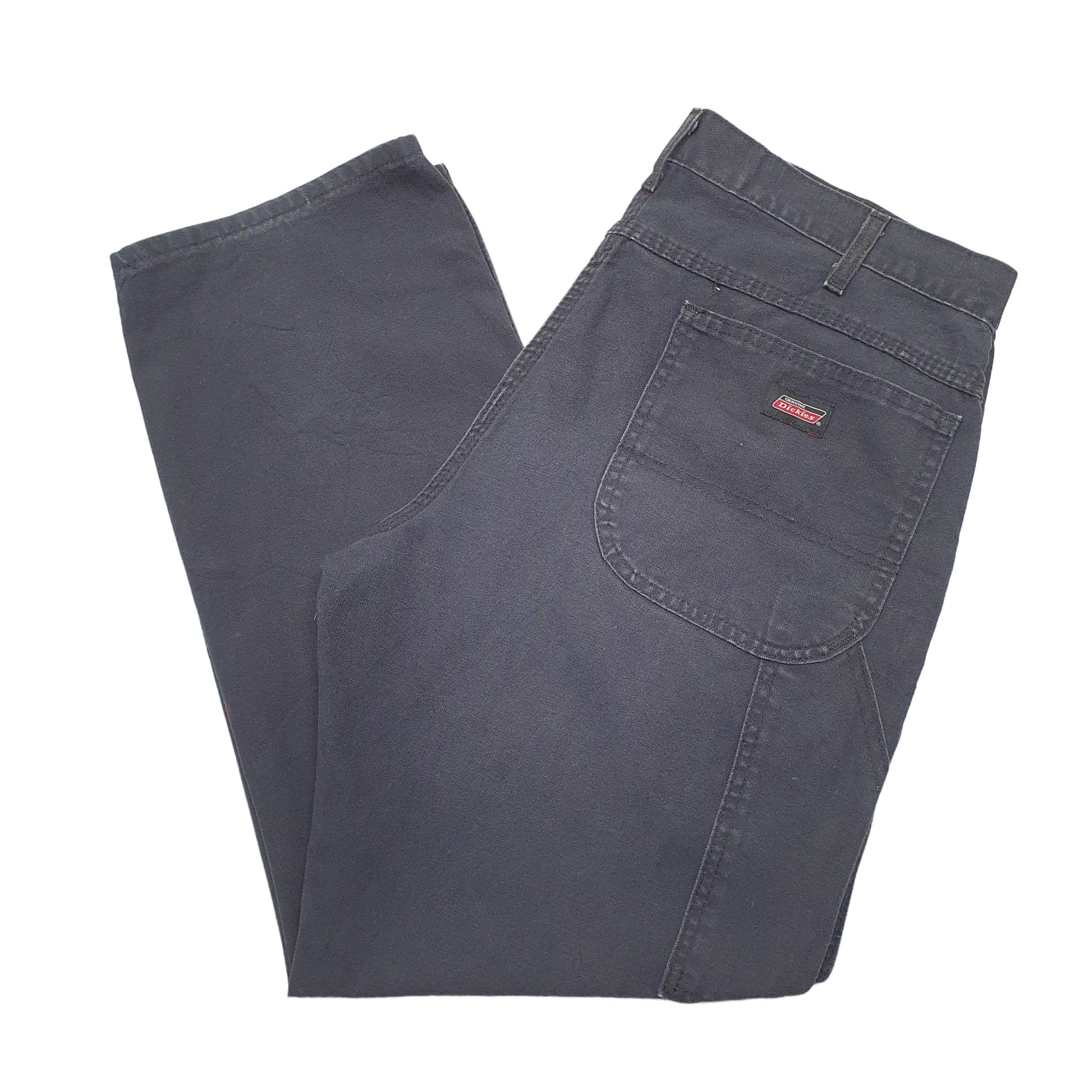 Mens Black Dickies Carpenter Carpenter Trousers