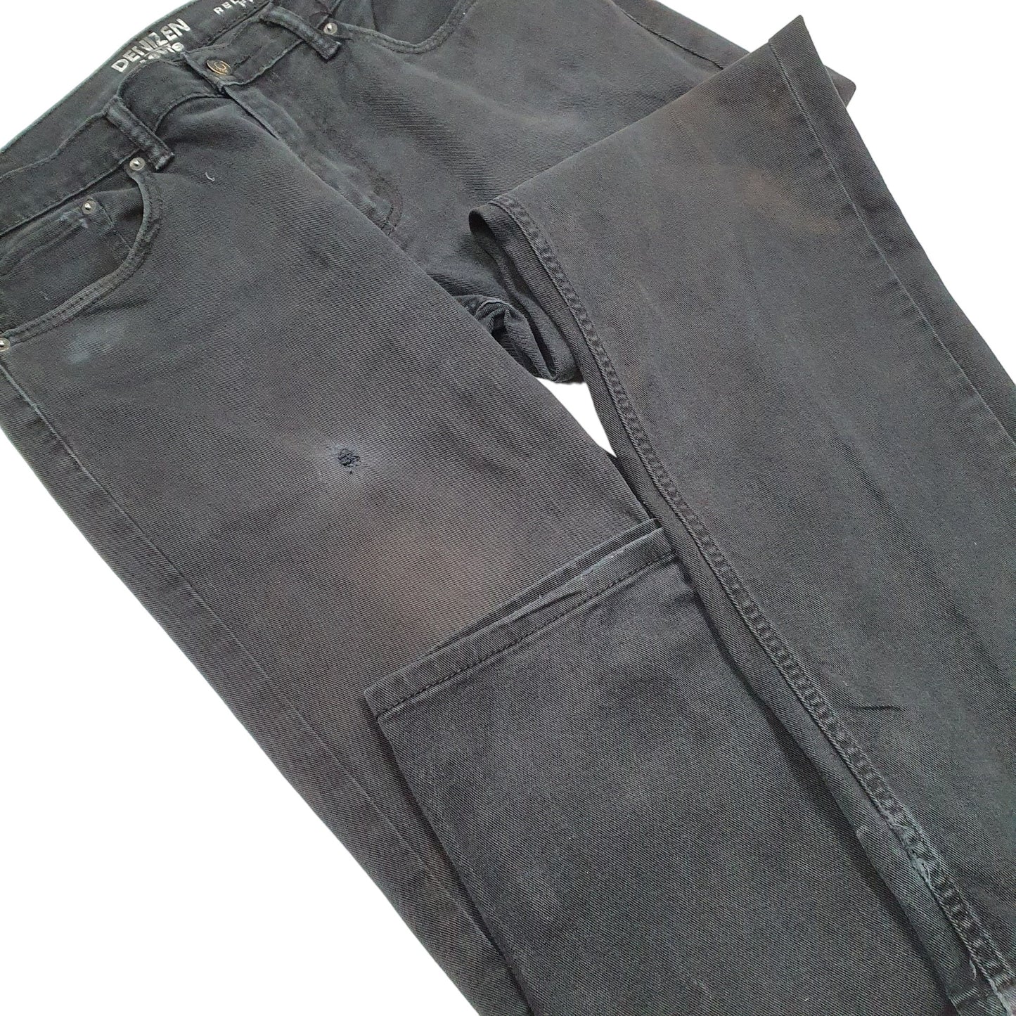 Mens Black Levis 285 Relaxed Denizen JeansW36 L30