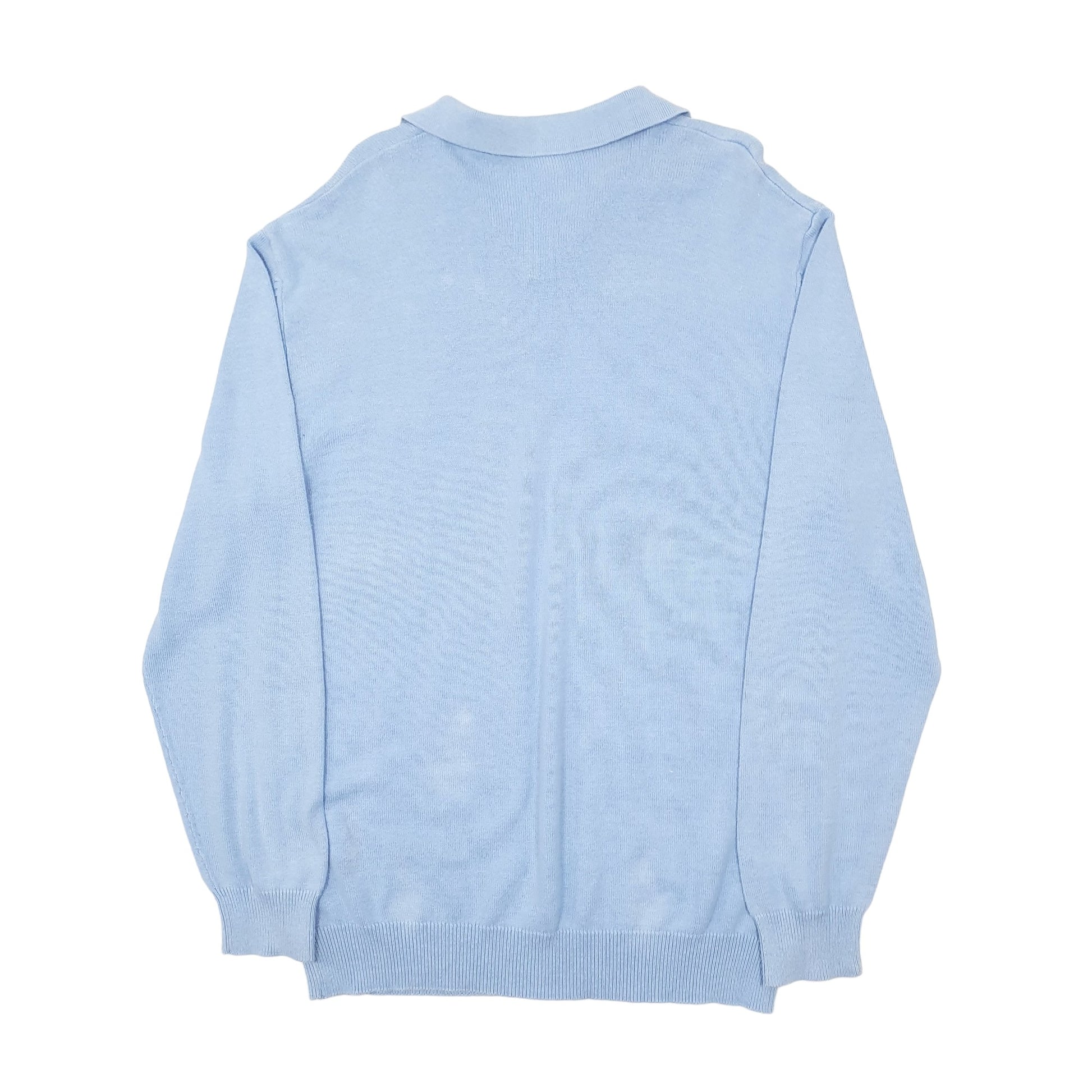 Mens Blue Lacoste  Polo Top Jumper