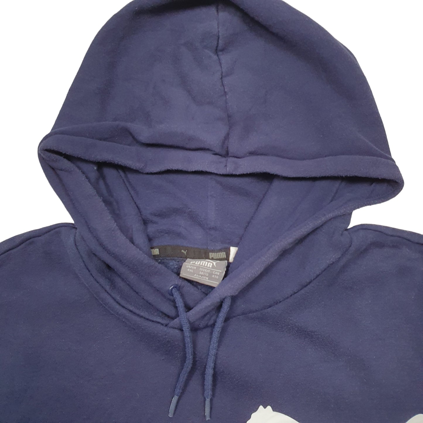 Mens Navy Puma  Hoodie Jumper