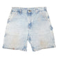 Mens Blue Carhartt Carpenter Denim Shorts