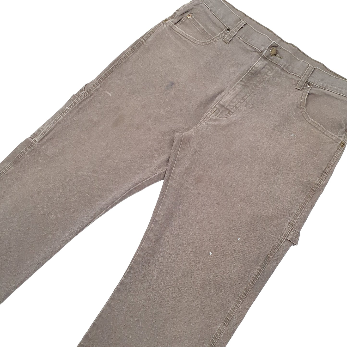 Mens Brown Dickies Carpenter Carpenter Trousers